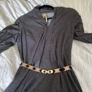 Fun Stretch Elastic Belt Gold Metal clasp & Gold embellishments OS  XS t…